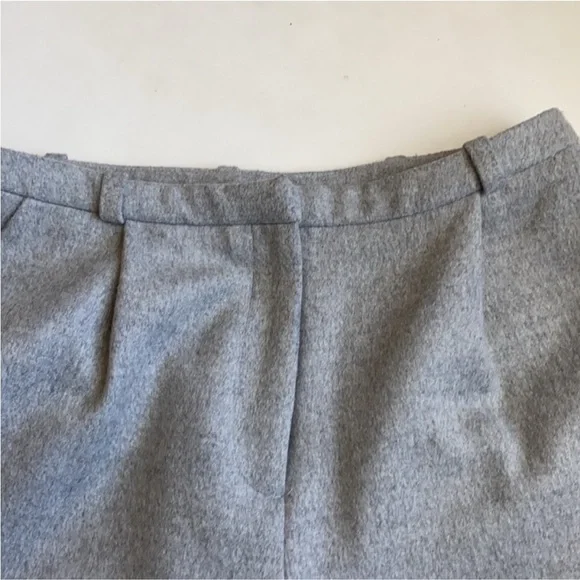 ASOS Super Soft Gray Pleated Dress Pants Size 4 - Picture 4 of 7